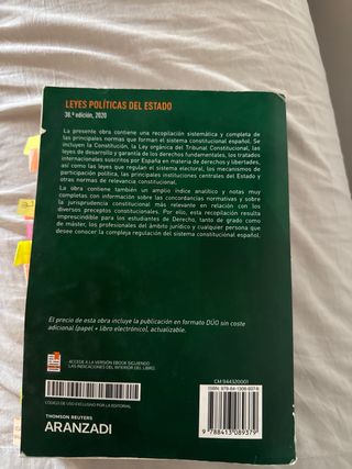 Leyes Políticas del Estado (Papel + e-book)