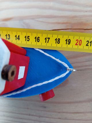 Maqueta Barco Pesquero Azul