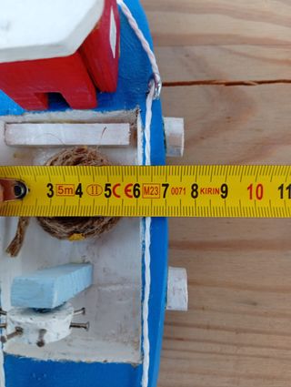 Maqueta Barco Pesquero Azul