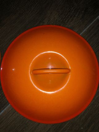 Cazo Le Creuset Naranja Hierro Fundido