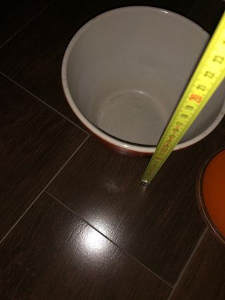 Cazo Le Creuset Naranja Hierro Fundido