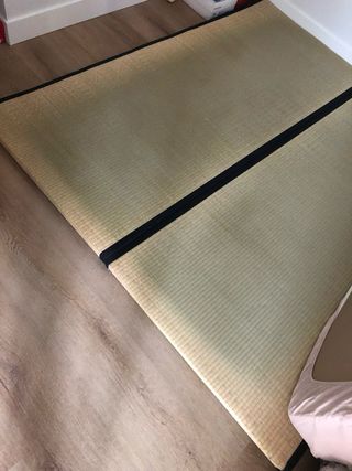Tatami japonés fibra de arroz