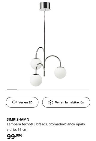 Lámpara de techo IKEA SIMRISHAMN