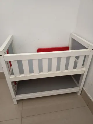 Cuna Litera para Muñecas