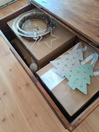 Baúl / Mesa de centro de madera