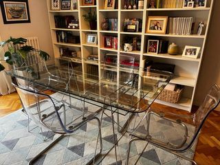 Juego 4 Sillas Tobias Ikea Transparentes