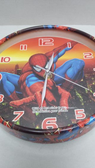 Reloj de pared Spiderman
