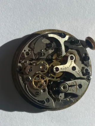 Máquina de reloj suizo 17 joyas ref-L 48