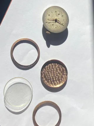 Máquina de reloj suizo 17 joyas ref-L 48