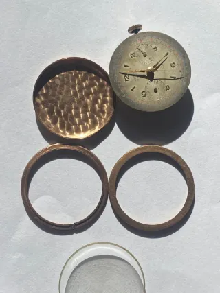 Máquina de reloj suizo 17 joyas ref-L 48