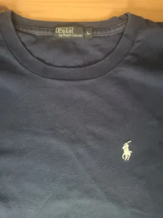 Camiseta Polo Ralph Lauren Degradada Azul Talla L