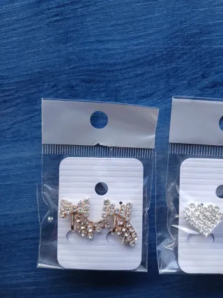 Pendientes Corazón y Lazo Noecollection