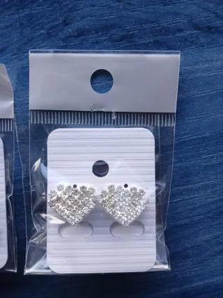 Pendientes Corazón y Lazo Noecollection