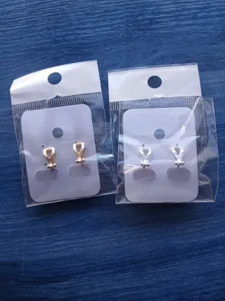 Pendientes Corazón y Lazo Noecollection