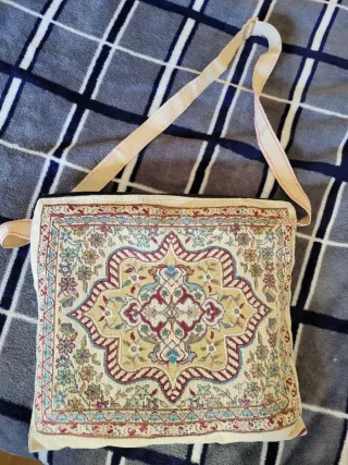 Set de rezo estampado NUEVO. Alfombra