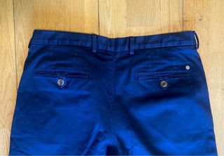Chinos Massimo Dutti Slim Fit Azul Marino