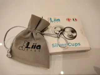 Coppette Capezzoli in Argento LiiA Baby