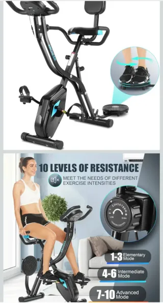 Bicicleta Estática Plegable ANCHEER