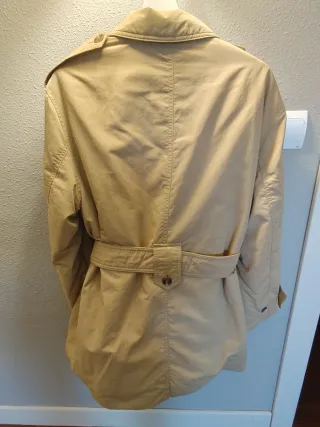 Gabardina Mango Beige Talla M