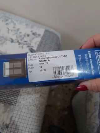 Estor Enrollable Zebra Daniela 150x175