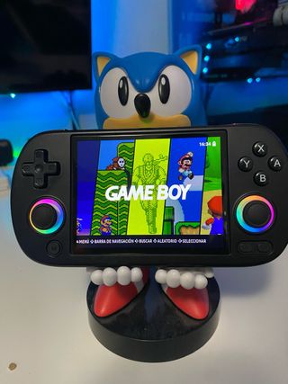 Anbernic RG405H Negra y Multicolor