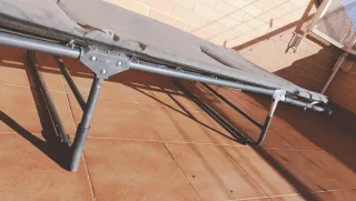 Tumbona Reposera acolchada terraza/jardín