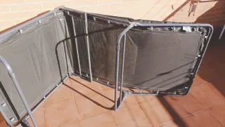 Tumbona Reposera acolchada terraza/jardín