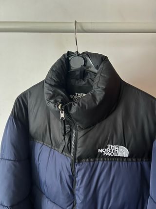 Chaqueta The North Face Negra y Azul
