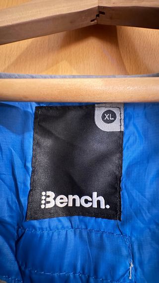 Chaqueta acolchada Bench azul talla XL