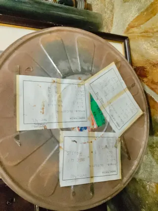 Lata antigua de cine