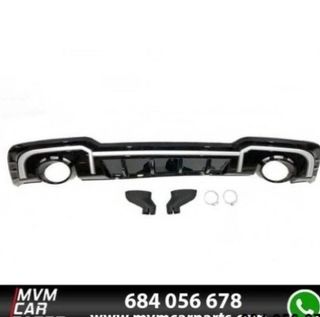 Difusor Trasero Audi A3 2016 4 Puertas Look RS3 AB