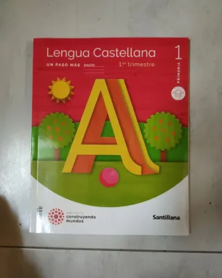 Libro de texto LENGUA UN PASO MAS 1° PRIMARIA