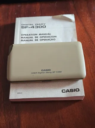 Agenda Electrónica Casio SF-4300 BE 32KB