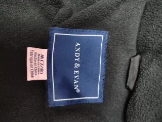 Chaqueton Andy & Evan niña talla 7-8, color negro