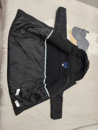 Chaqueton Andy & Evan niña talla 7-8, color negro