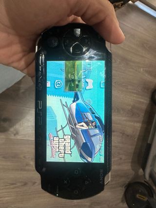 PSP Fat Negra Sony con caja