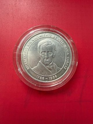 Moneda Plata 100 Bolívares Venezuela