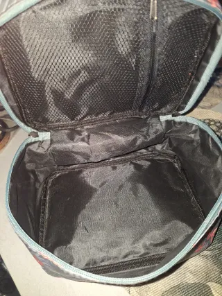 Neceser Flamencos Gris y Rosa