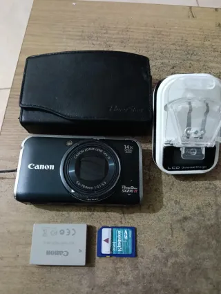 Cámara Canon PowerShot SX210 IS Negra