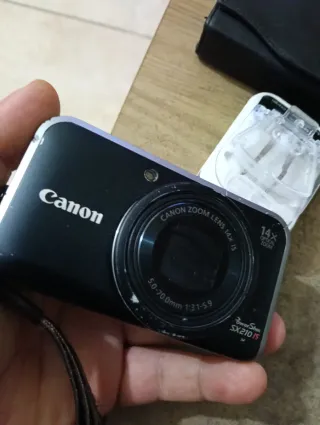 Cámara Canon PowerShot SX210 IS Negra