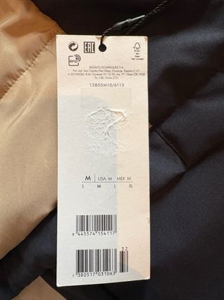 Abrigo Parka Hombre Adolfo Dominguez Azul