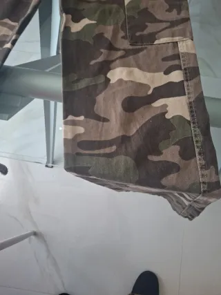 Jeans cargo camouflage