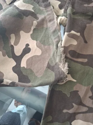 Jeans cargo camouflage