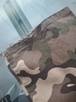 Jeans cargo camouflage