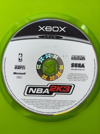 NBA 2K3, Xbox