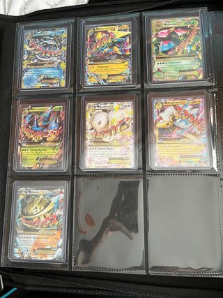 Colección Cartas Pokémon EX XY