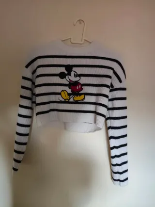 Jersey Bershka Mickey Mouse Rayas