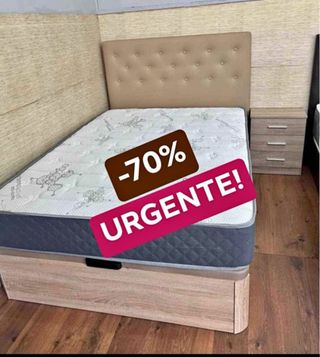 Liquidación camas canapes y colchones