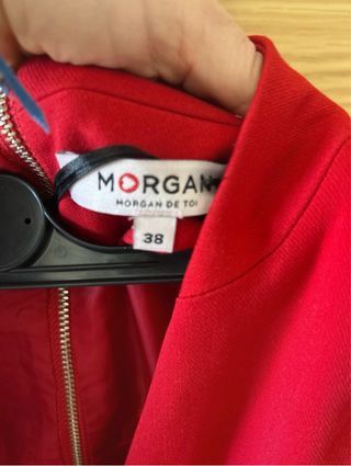 Vestido cruzado Morgan rojo