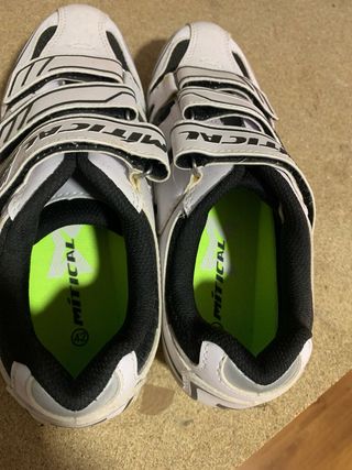 Zapatillas Ciclismo Mitical Blancas